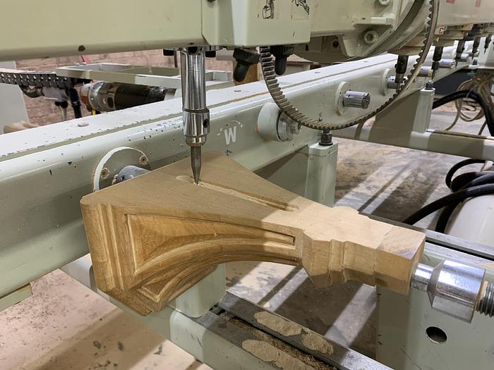 Used ANDREONI 12-SPINDLE AUTOMATIC CARVING MACHINE