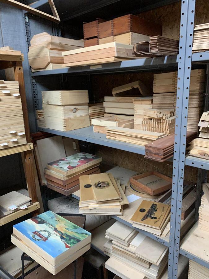 Used Assets of a Decorative Wood Novelty Items Business