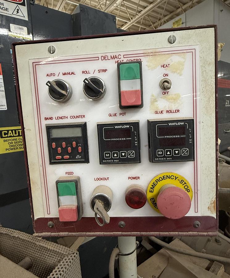 Used DELMAC-FLETCHER 50CB, CONTOUR EDGE-BANDER