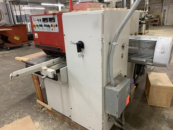 Used COSMEC SM-120, 12" DIP-CHAIN GANG RIPSAW