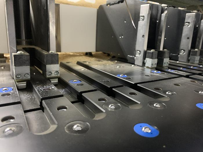 Used HOMAG SAWTRQ, B-400 PROFILINE HORIZONTAL PANEL-SAW WITH PRESSURE BEAM