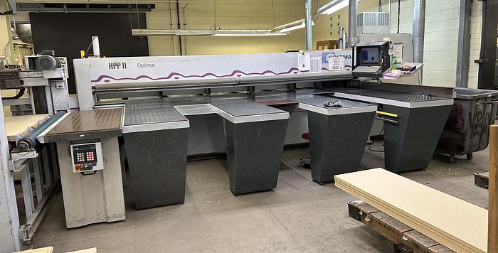Used HOLZMA OPTIMAT HPP 11 HORIZONTAL PANEL SAW
