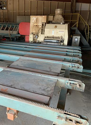 Used WEINIG GRECON-DIMTER / RAIMANN KR/US 3-BV, 18 INCH SELECT-A-RIP GANG RIPSAW SYSTEM