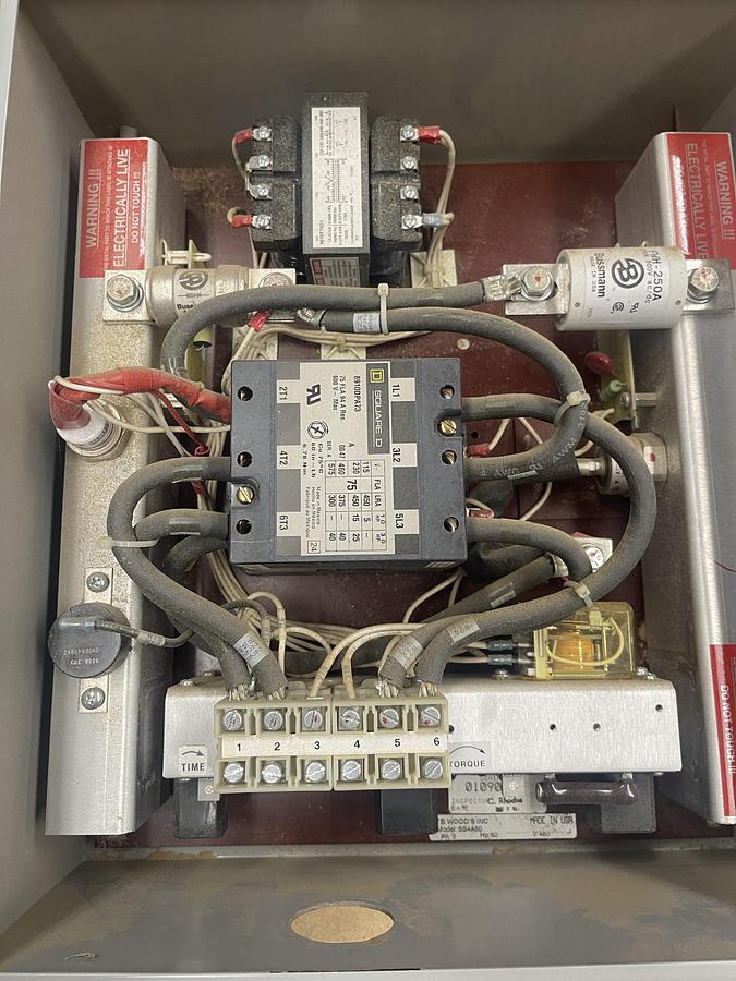 Used TB WOODS SS-4A-60 SHORT-STOP, 60 HP, 460 VOLT ELECTRIC BRAKE