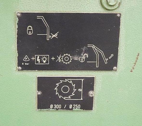 Used WACO LAMELL-90, 24 INCH DIP-CHAIN GANG RIPSAW