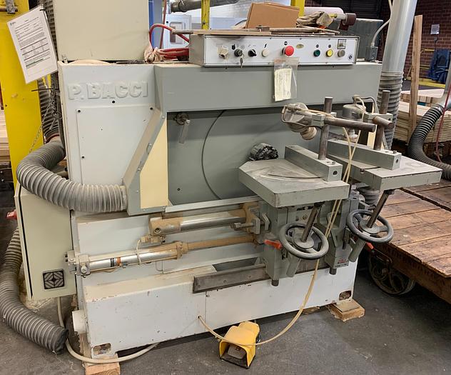 Used BACCI TSG-2T ROUND-END TENONER