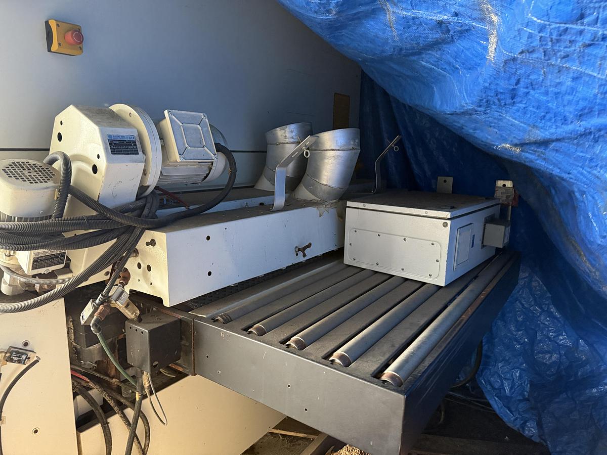 Used DMC UNISAND 2000-1, 52" 5-HEAD TOP AND 3-HEAD BOTTOM WIDE-BELT SANDER