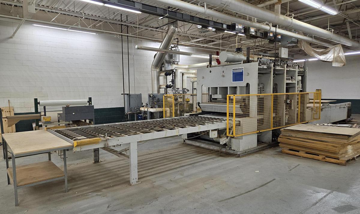 Used WEMHONER HOT PRESS