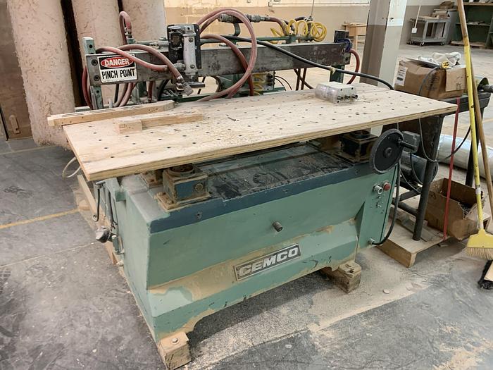Used CEMCO DOULE-HEAD HORIZONTAL BORING MACHINE