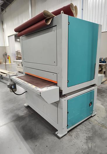 Used HOLZHER KUNDIG TOPIQ 2-43, 43" DOUBLE-HEAD WIDE-BELT SANDER
