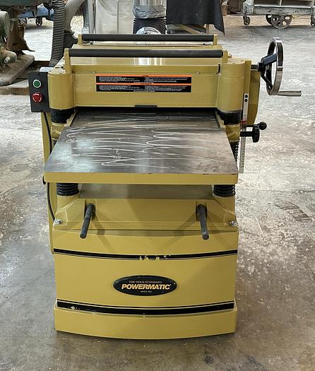 Used POWERMATIC 209-1, 20" PLANER