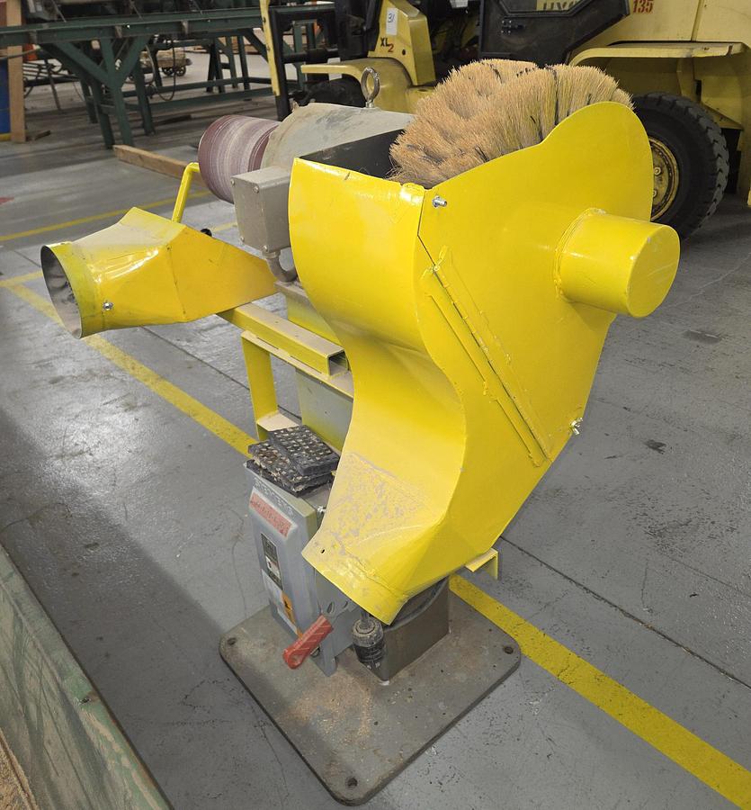 Used G&P DOUBLE-SPINDLE COMBINATION PUMP AND BRUSH SANDER