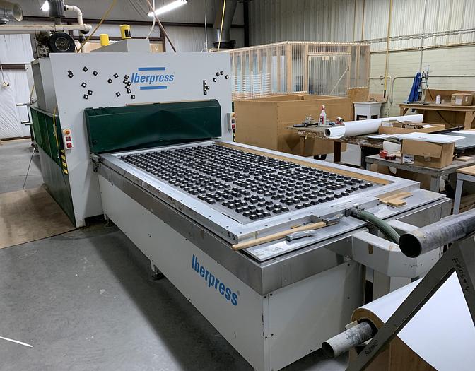 Used IBERPRESS  1528E MEMBRANE PRESS  H-1401