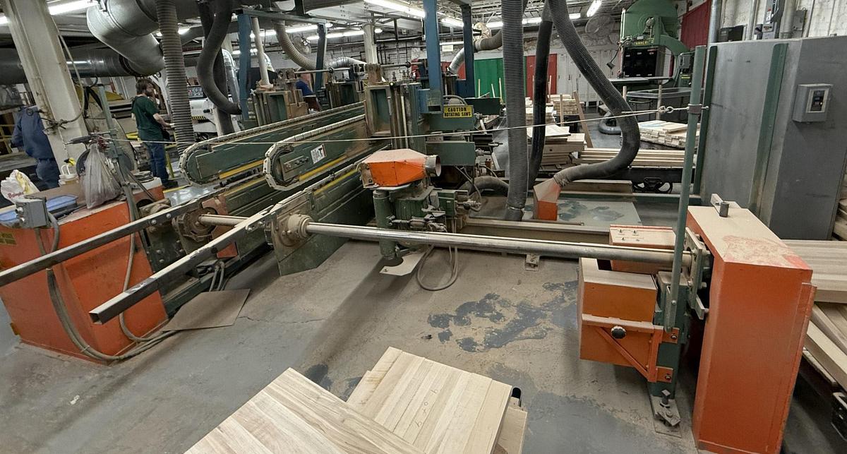 Used MEREEN-JOHNSON 400-4 DOUBLE-END TENONER