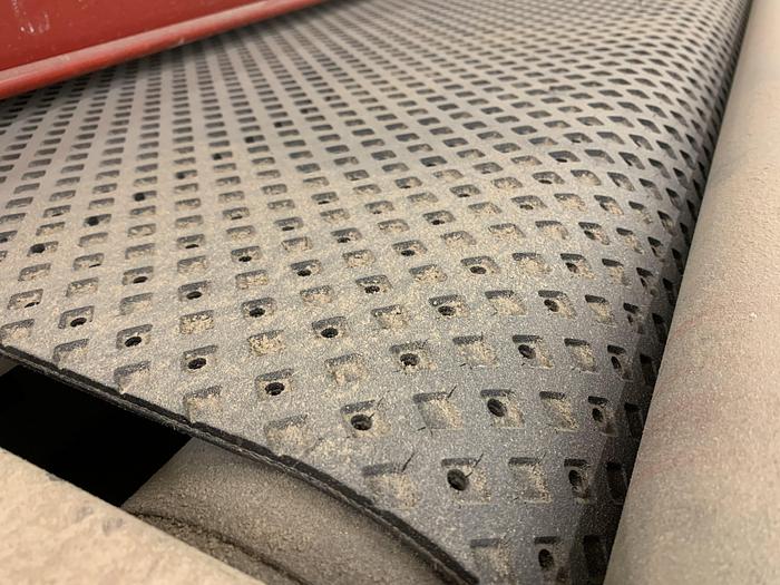 Used HEESEMAN ISM-8, 52 INCH WIDE-BELT FINISH SANDER