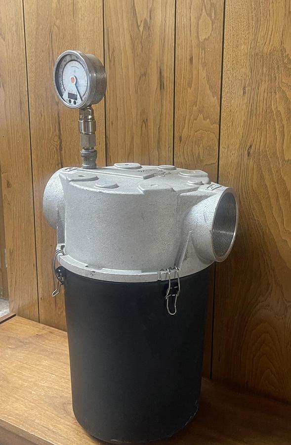 Used SOLBERG CT SERIES INLINE VACUUM PUMP FILTER