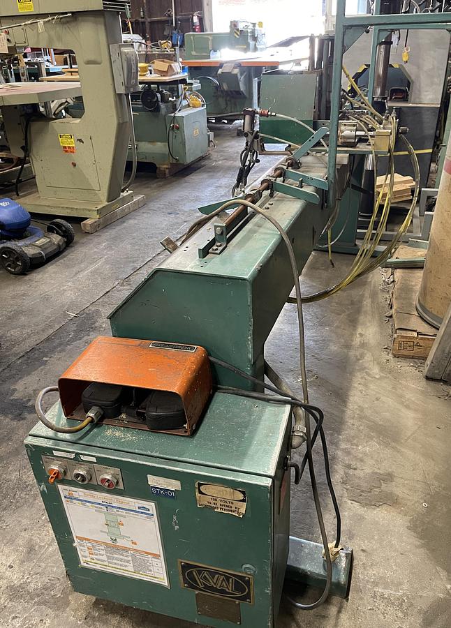 Used KVAL 963-3 DOOR STRIKE PLATE ROUTING MACHINE