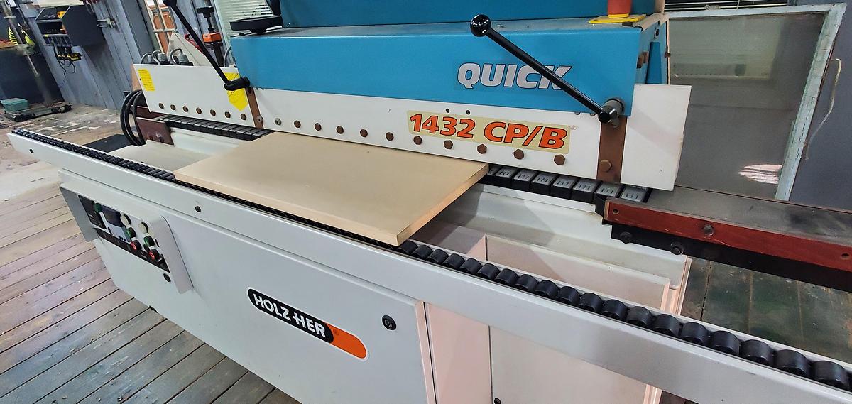 Used HOLZ-HER 1435 SF-C-PVC SINGLE-SIDED EDGE-BANDER