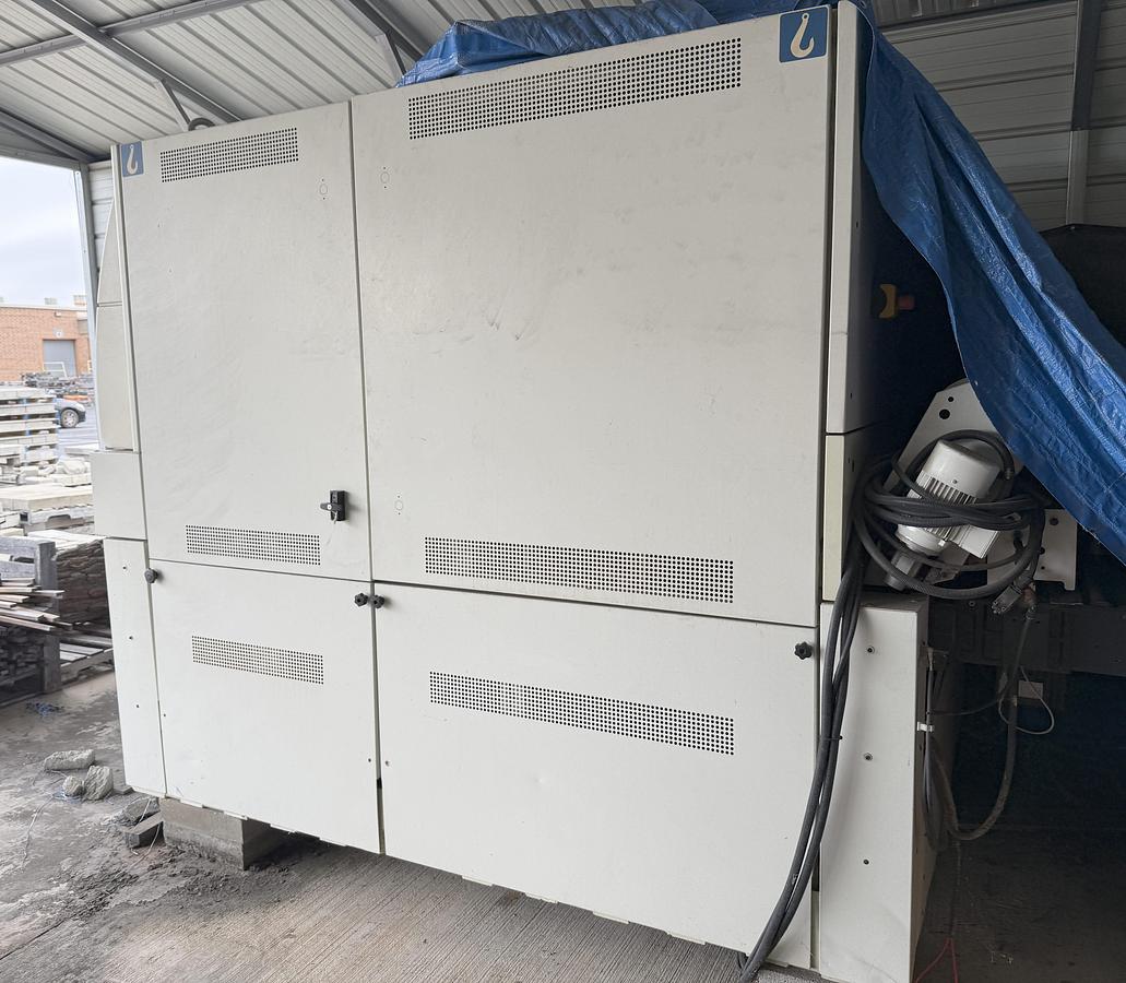 Used DMC UNISAND 2000-1, 52" 5-HEAD TOP AND 3-HEAD BOTTOM WIDE-BELT SANDER