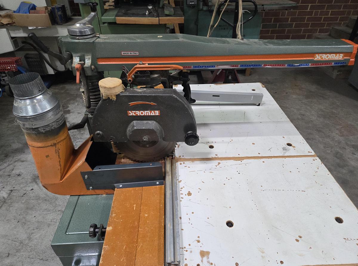 Used  STROMAB RS/75 RADIAL ARM SAW