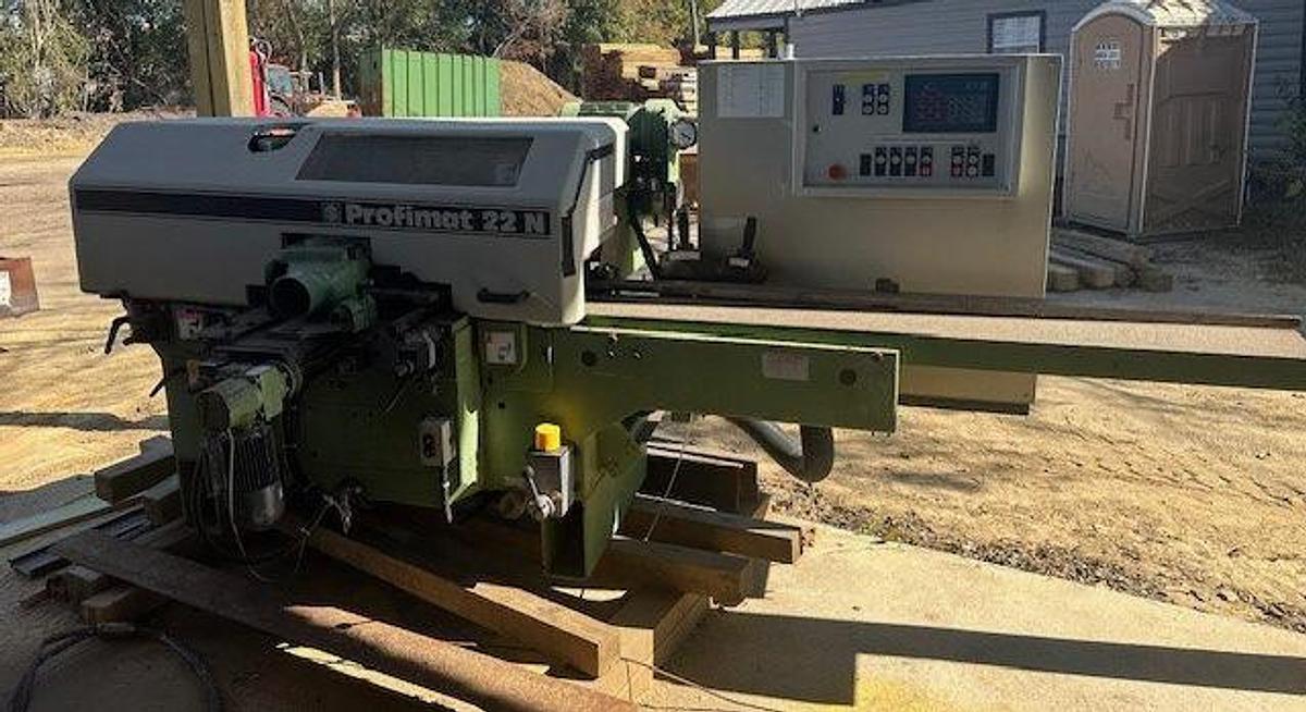 Used (2) WEINIG PROFIMAT 22N, 5-HEAD MOULDERS