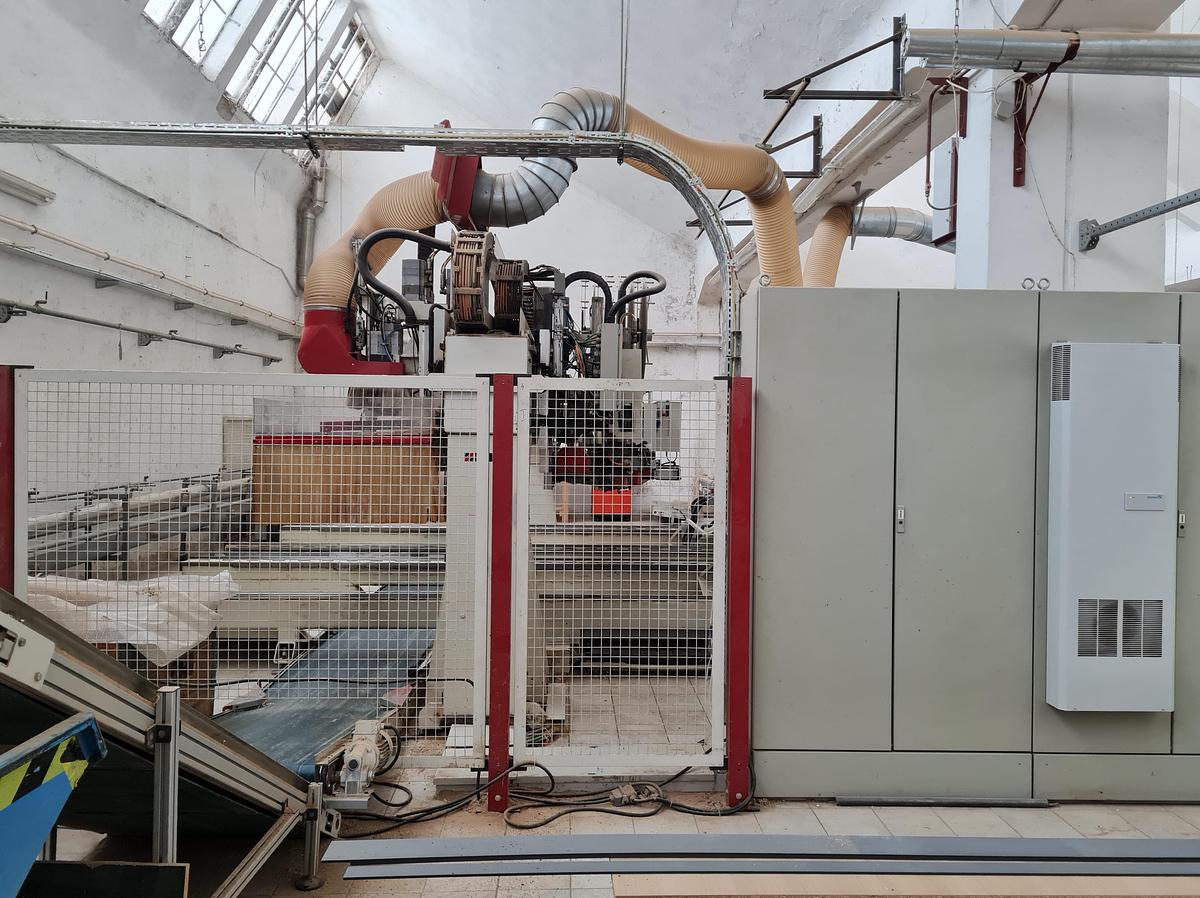 Used IMA BIMA P-480V, 180/480 CNC ROUTER/EDGE-BANDING WORK-CENTER