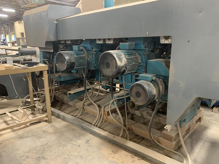 Used WADKIN 220/6, 6-HEAD HIGH-SPEED MOULDER