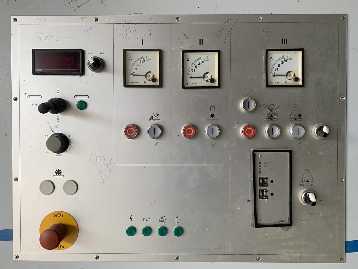 Used BUTFERING OPTIMAT STO311-MRL, 43" PLANER-SANDER-SANDER