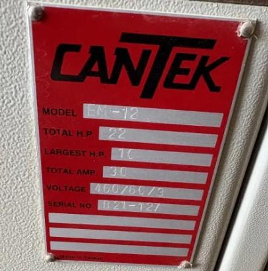 Used CANTEK EM-12, 12" END-MATCHER
