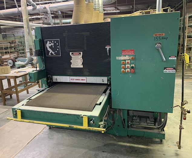 Used TIMESAVERS  337-4, 37", 4-HEAD WIDE-BELT SANDER