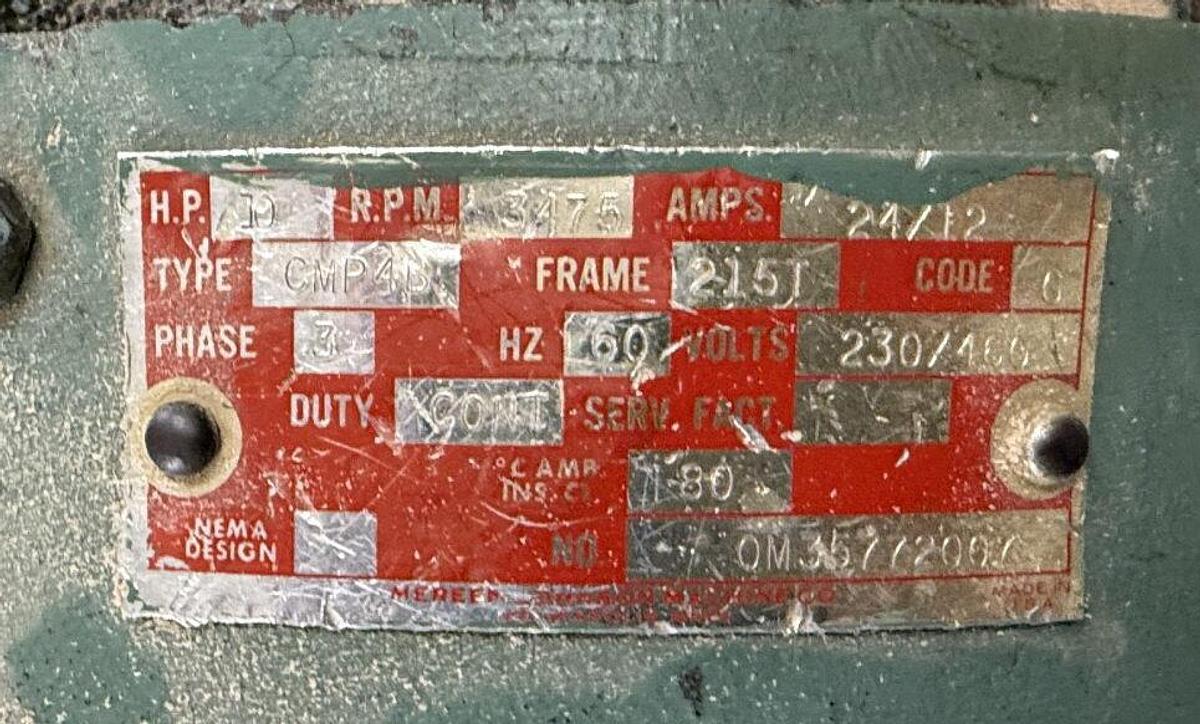 Used MEREEN-JOHNSON 400-4 DOUBLE-END TENONER