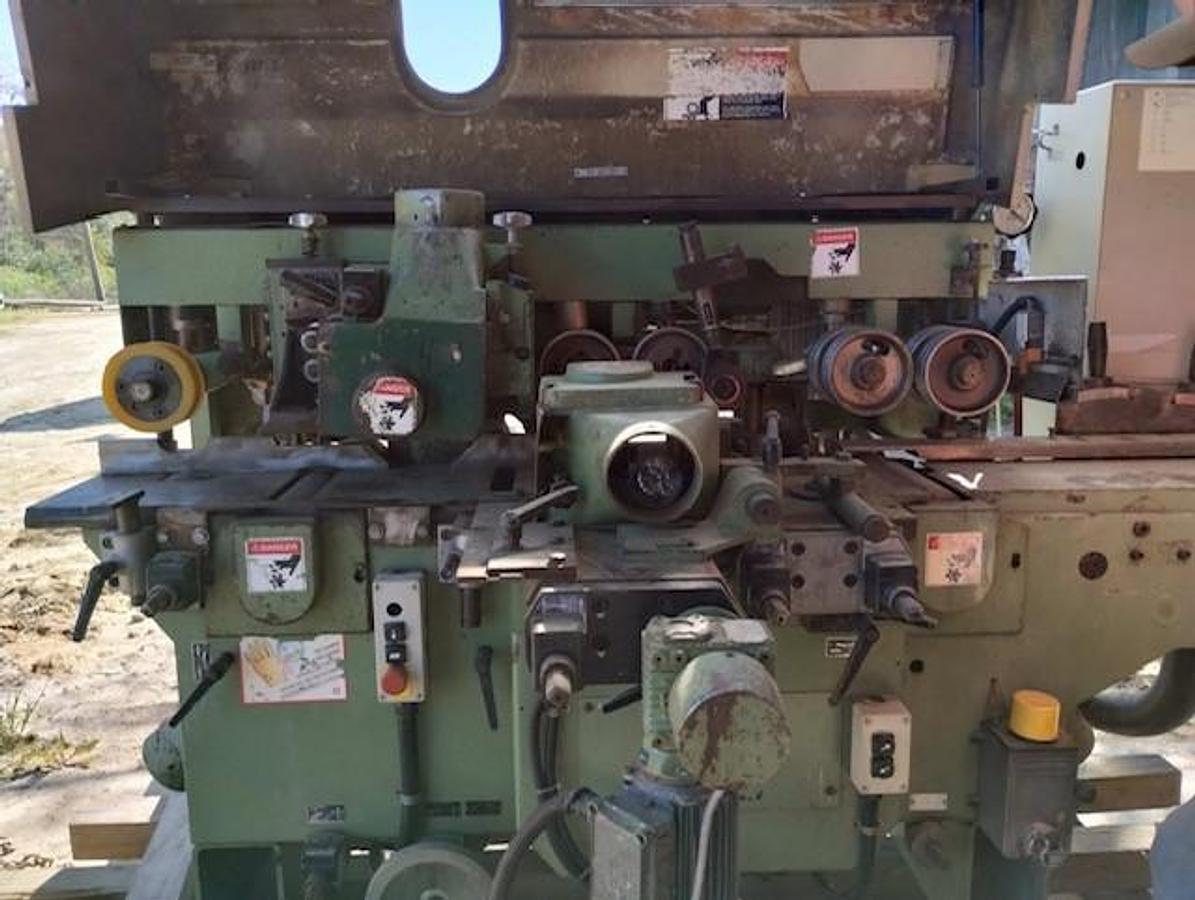 Used (2) WEINIG PROFIMAT 22N, 5-HEAD MOULDERS