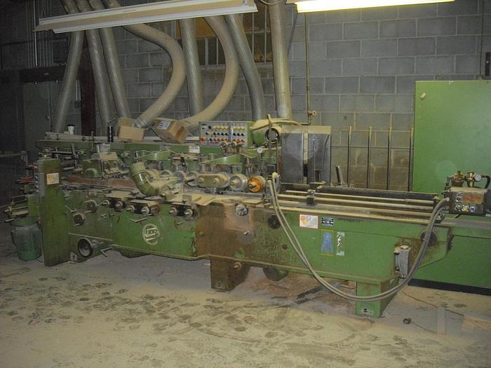 Used WEINIG PFA-22N, 7-HEAD MOULDER