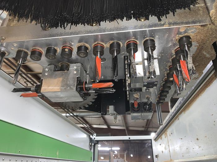 Used BIESSE ROVER A 1432, 3-AXIS CNC POD & RAIL MACHINING CENTER