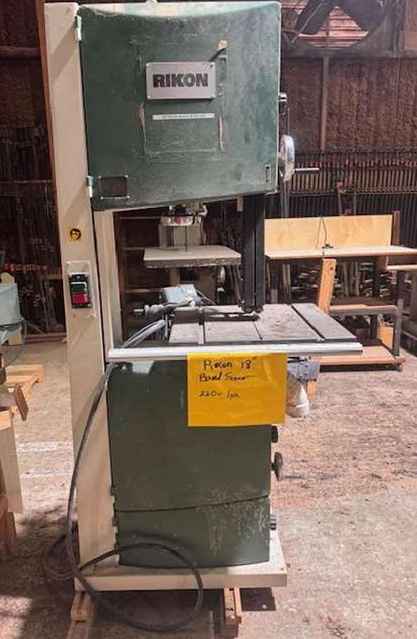 Used RIKON 18" BANDSAW