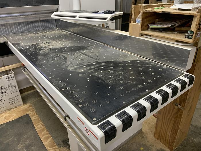 Used HOMAG SAWTRQ, B-400 PROFILINE HORIZONTAL PANEL-SAW WITH PRESSURE BEAM