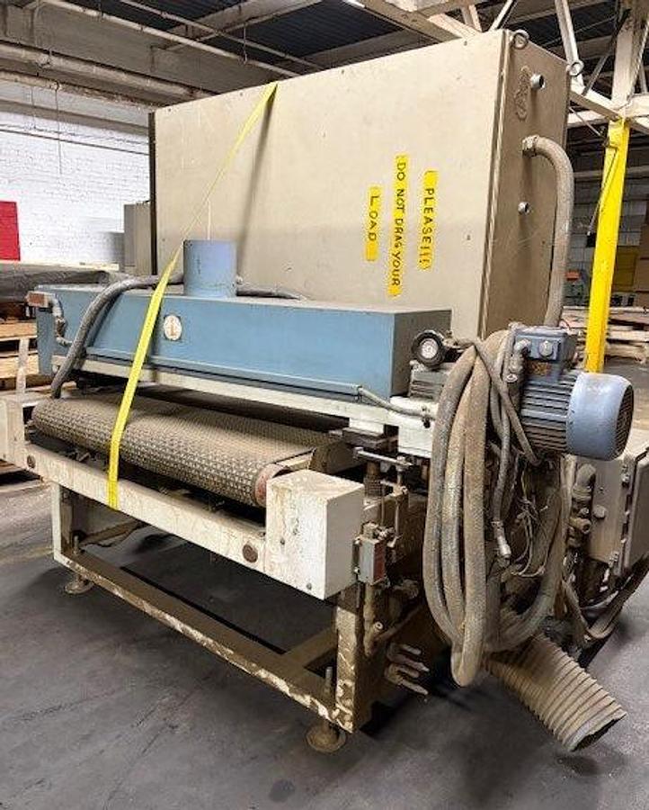 Used GIARDINA G95-31S, 52" DOUBLE-HEAD WIDE-BELT DENIBBING SANDER