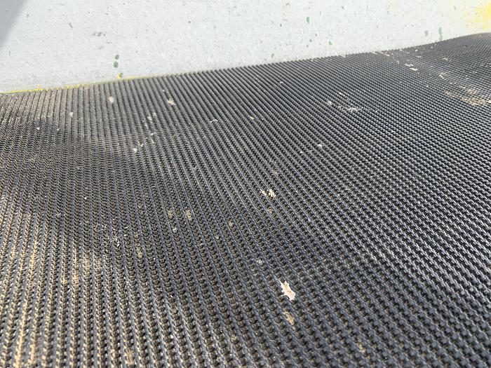 Used 24" WIDE x 12' LONG INCLINED TROUGHED POWER BELT CONVEYOR