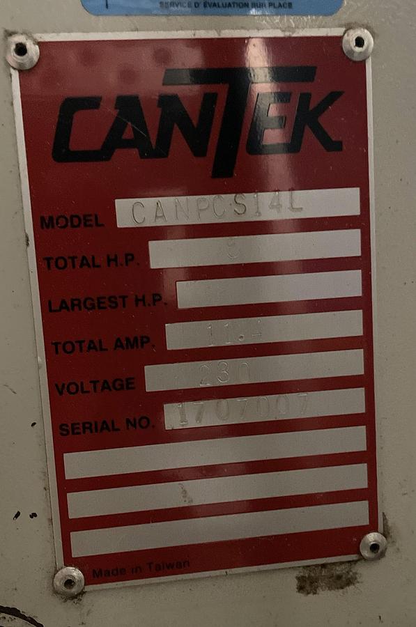 Used CANTEK PCS14, 14″ CUT-OFF SAW