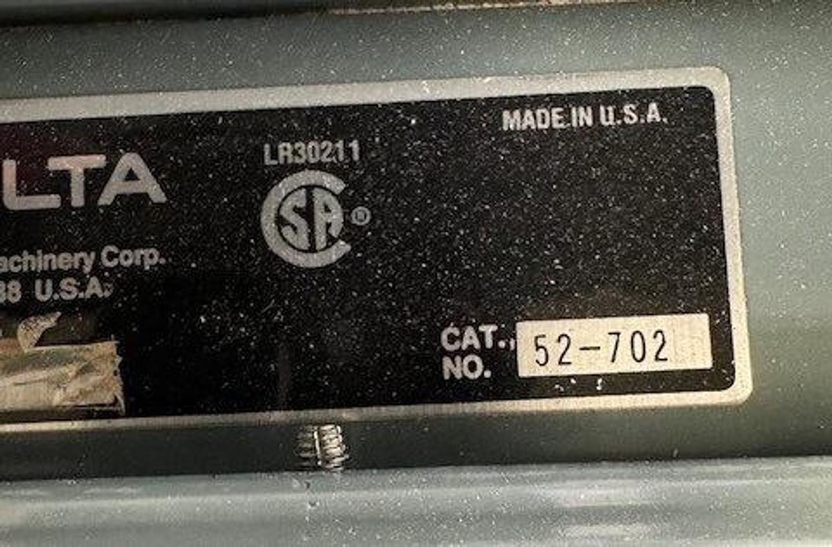 Used DELTA UNISAW 52-702, 10" TABLE SAW