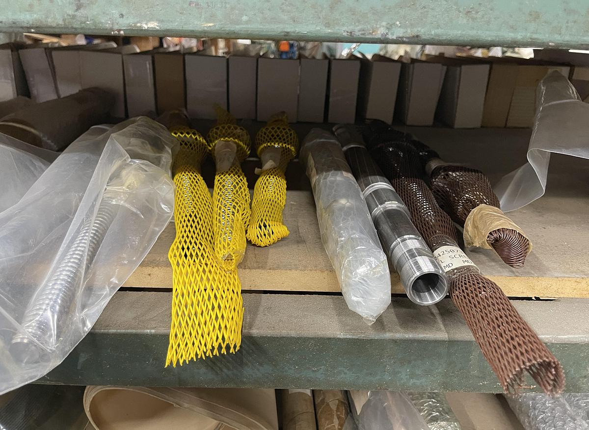 Used LARGE INVENTORY OF NEW BALESTRINI, COMEC AND CAMAM MACHINE PARTS AND ACCESSORIES