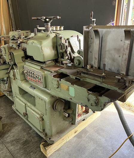Used MATTISON   276, 4-HEAD PUSH FEED MOULDER