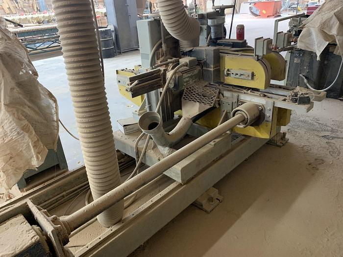 Used DOUBLE-END FEED THROUGH TRIM MACHINE