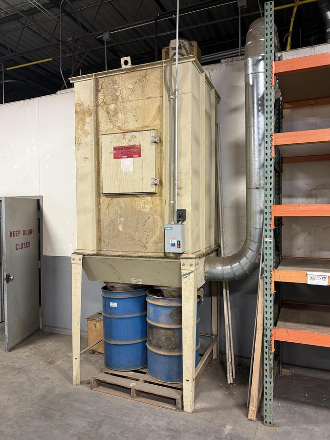 Used MURPHY RODGERS MRM-10-2D BAG HOUSE DUST-COLLECTOR