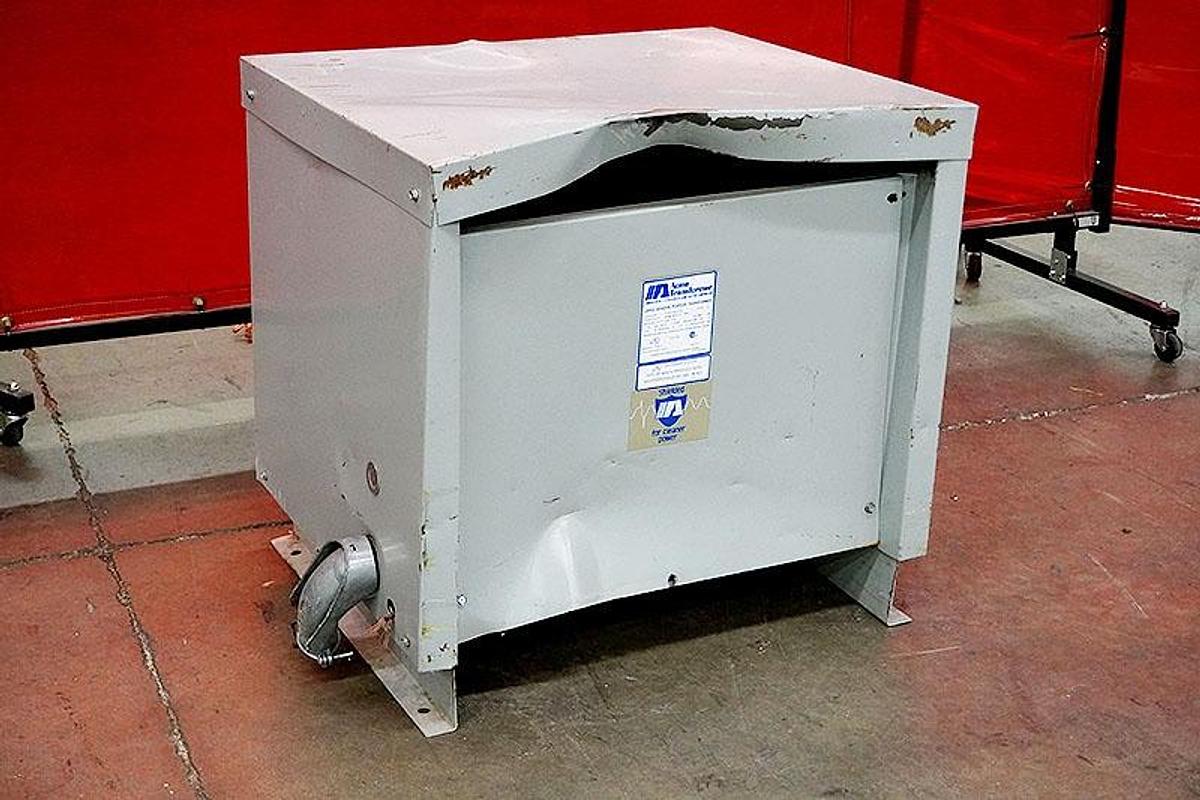 Used ACME 45 KVA 3-PHASE (480 TO 208 VOLT) TRANSFORMER