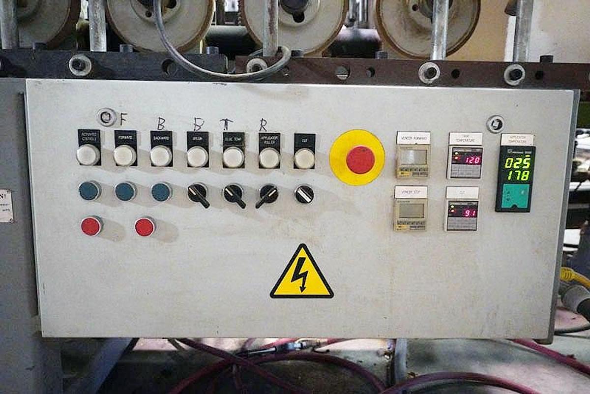 Used BARBERAN RL-30 PROFILE WRAPPER AND FEEDER