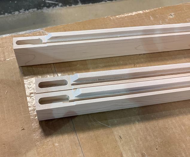 Used ACCU-SYSTEMS MTH, 10' MORTISE, TENON, AND HAUNCH MACHINE