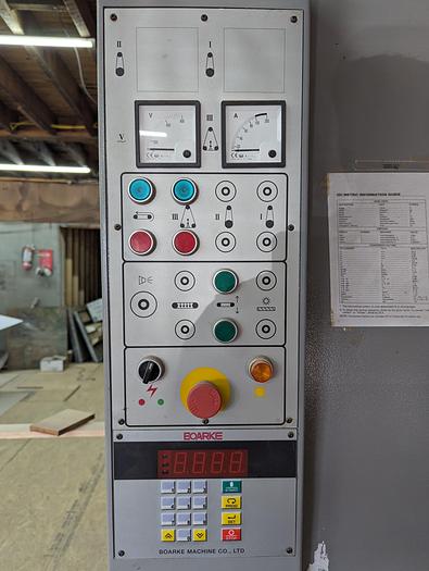 Used BOARK BKM-37K, 37" SINGLE-HEAD WIDE-BELT SANDER