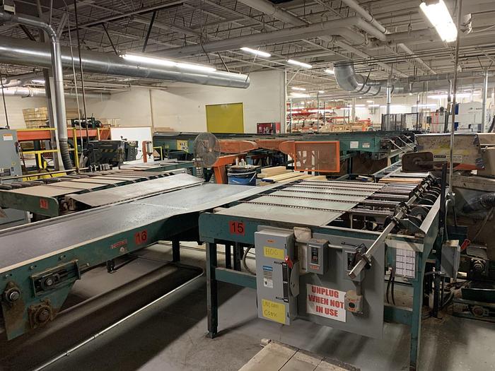 Used BUSS-AUTOMATION “CUT-TO-LENGTH” LUMBER-LINE
