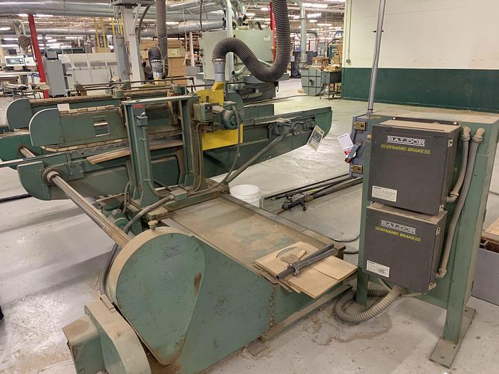 Used CHALLONER C522 DOUBLE-END TRIM SAW